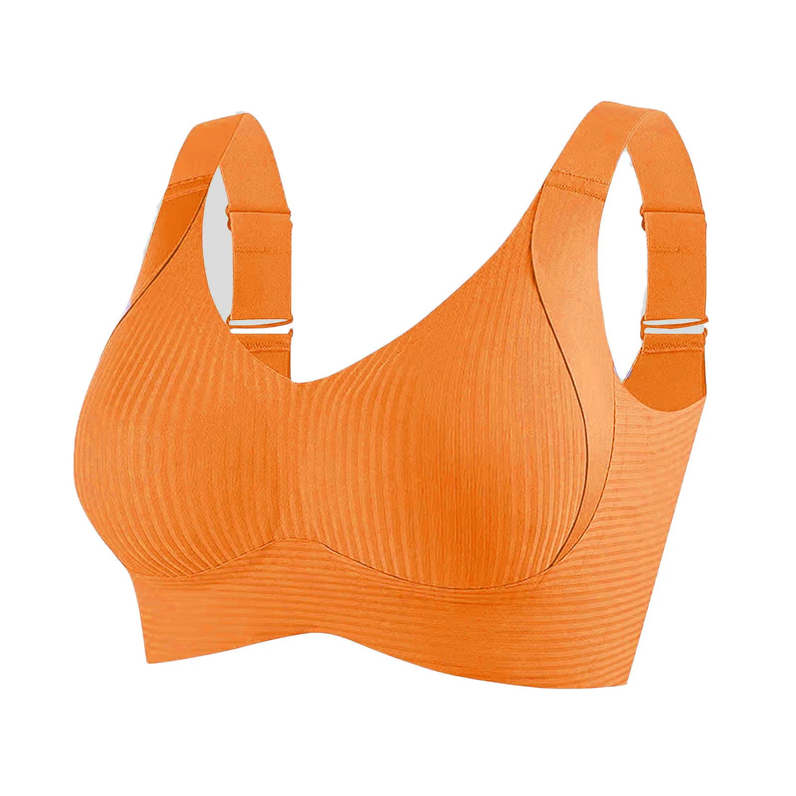 ️Women's Ribbed Push Up Adjustable Wireless Bra - Image 12