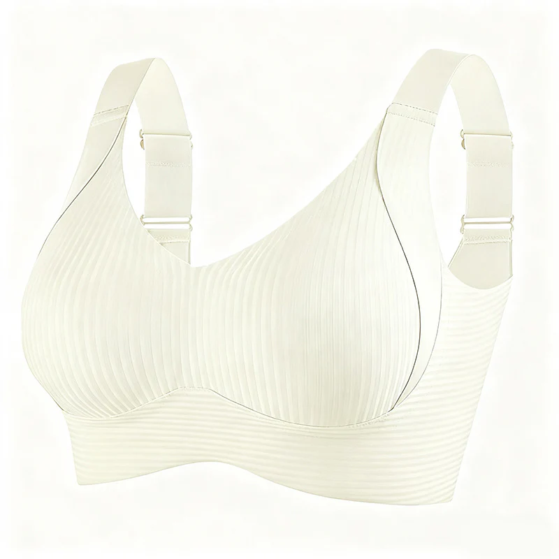 ️Women's Ribbed Push Up Adjustable Wireless Bra - Image 7