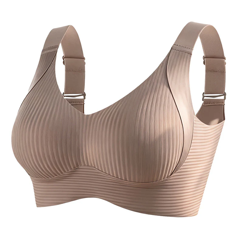️Women's Ribbed Push Up Adjustable Wireless Bra - Image 9