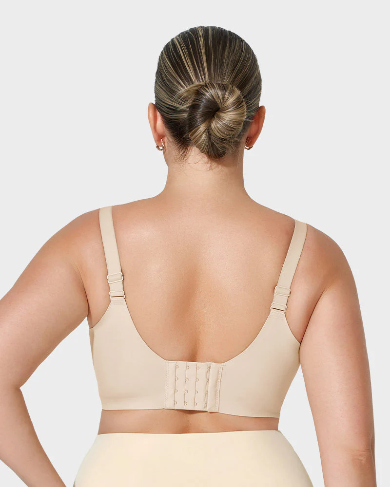 Back Smoothing Push-Up Plunge Bra - Image 6