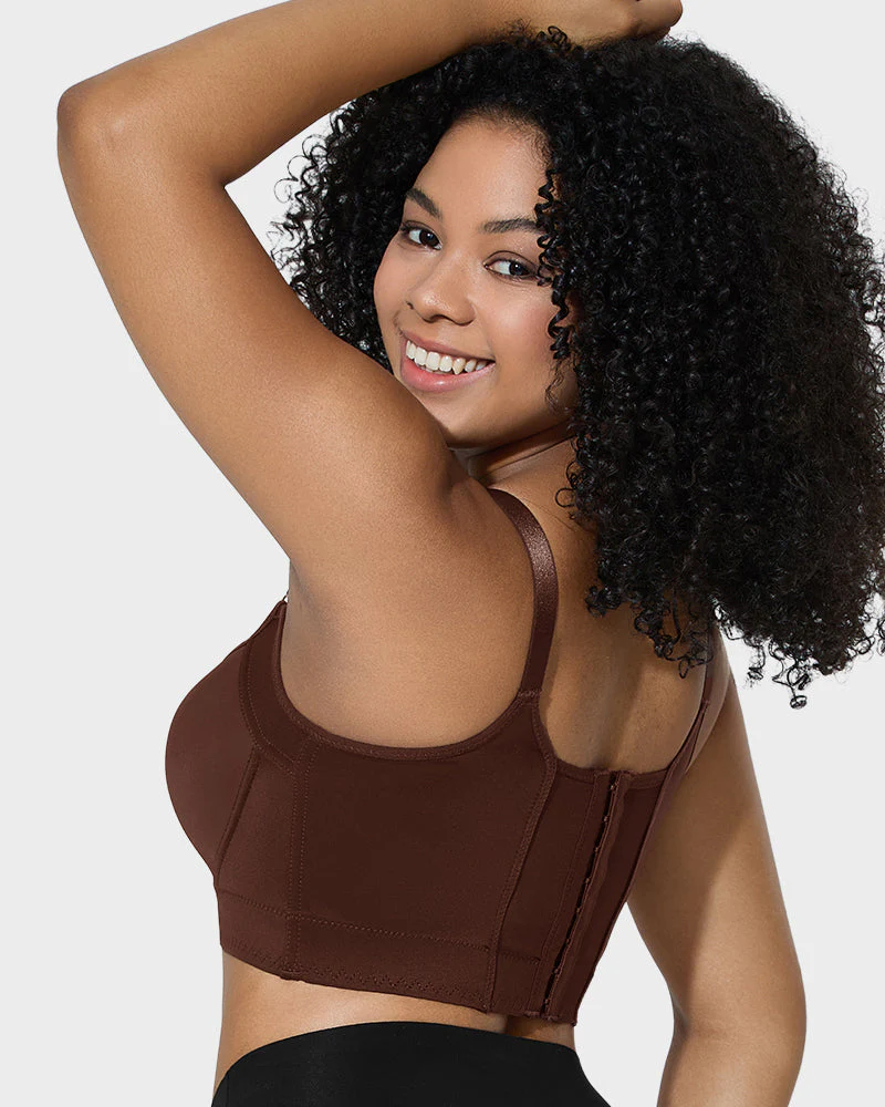 Back Smoothing Underwire Push Up Bra - Image 10