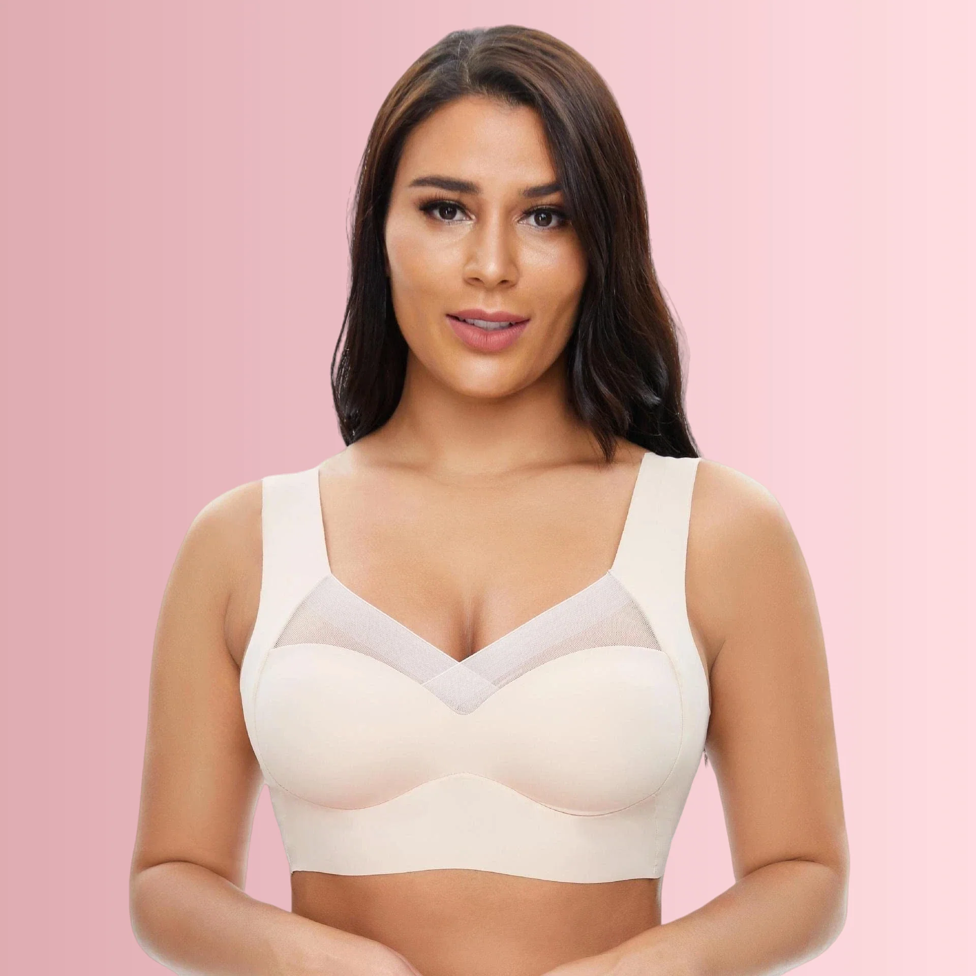 Seamless Sexy Push Up Wireless Bra - Image 3