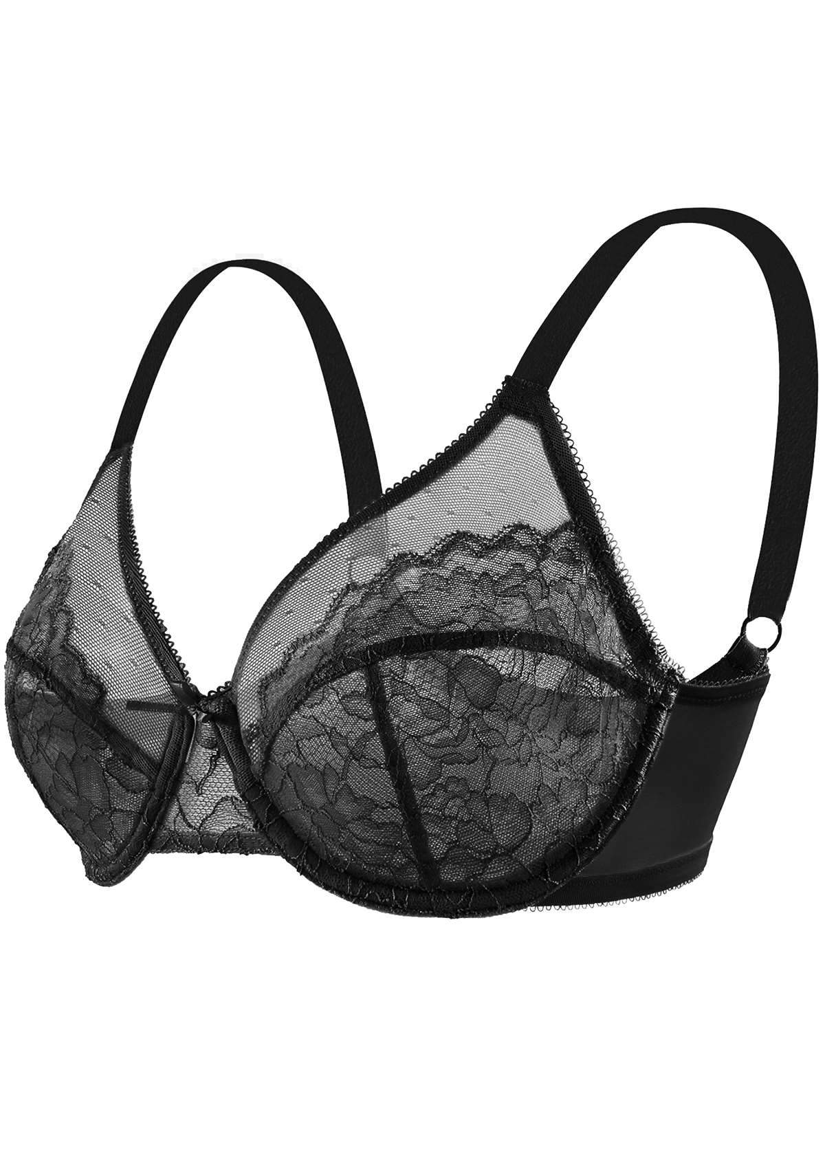 Enchante Unlined Lace Underwire Bra - Image 7