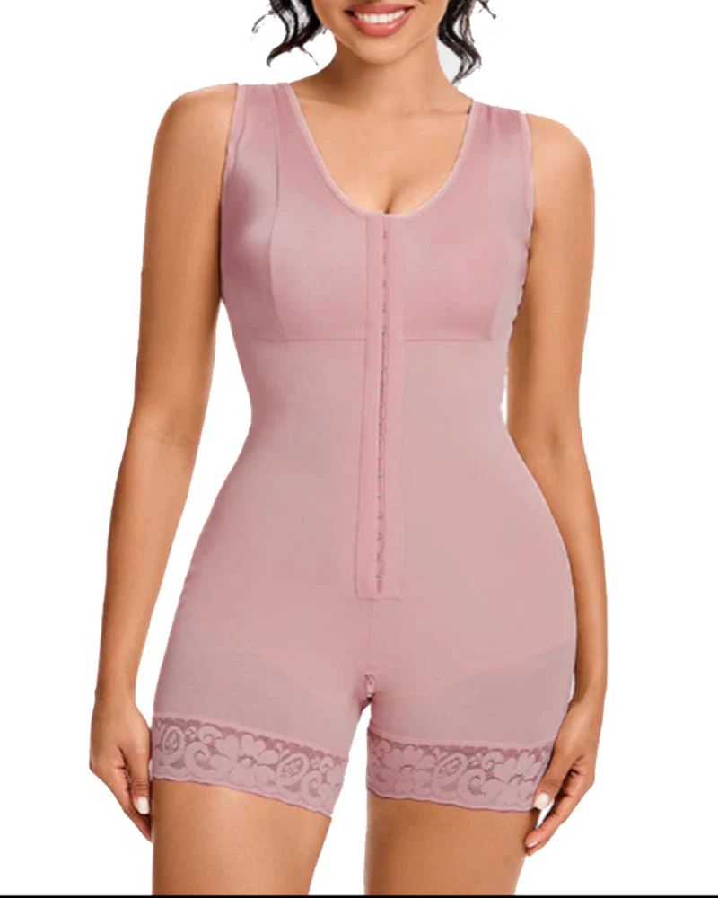 Extra Plus Size Shaper Bodysuit Tummy Control Shapewear With Bra - Image 23