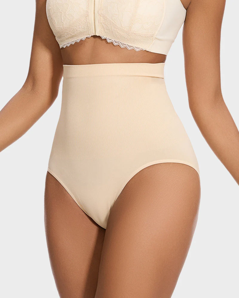 High Waist Tummy Control Brief Panty (2 Pack) - Image 5