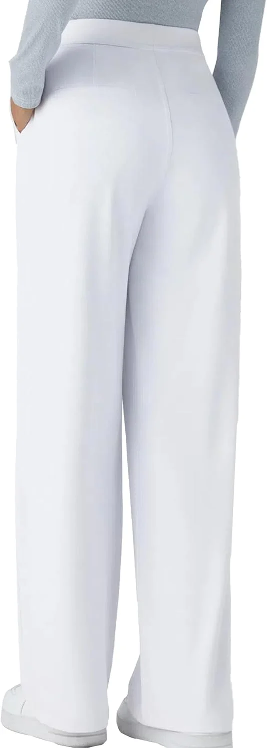 High Waisted Pocket Straight Leg Work Pants - Image 55