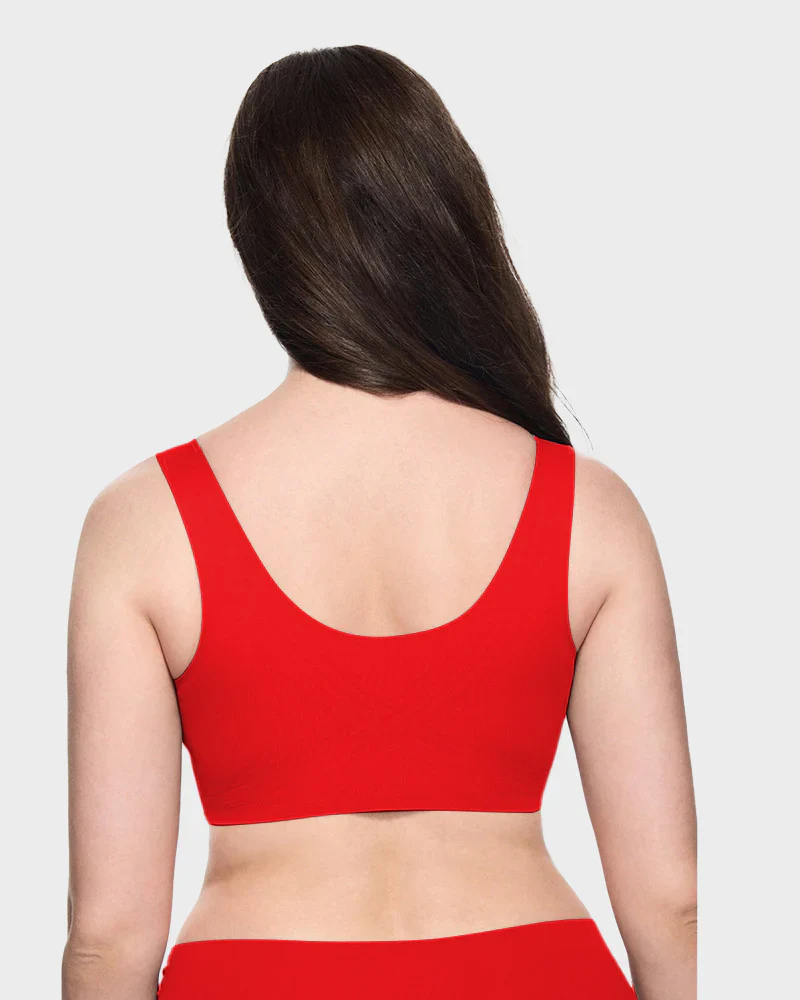 Lifting Wire-Free Antibacterial Jelly Bra - Image 14