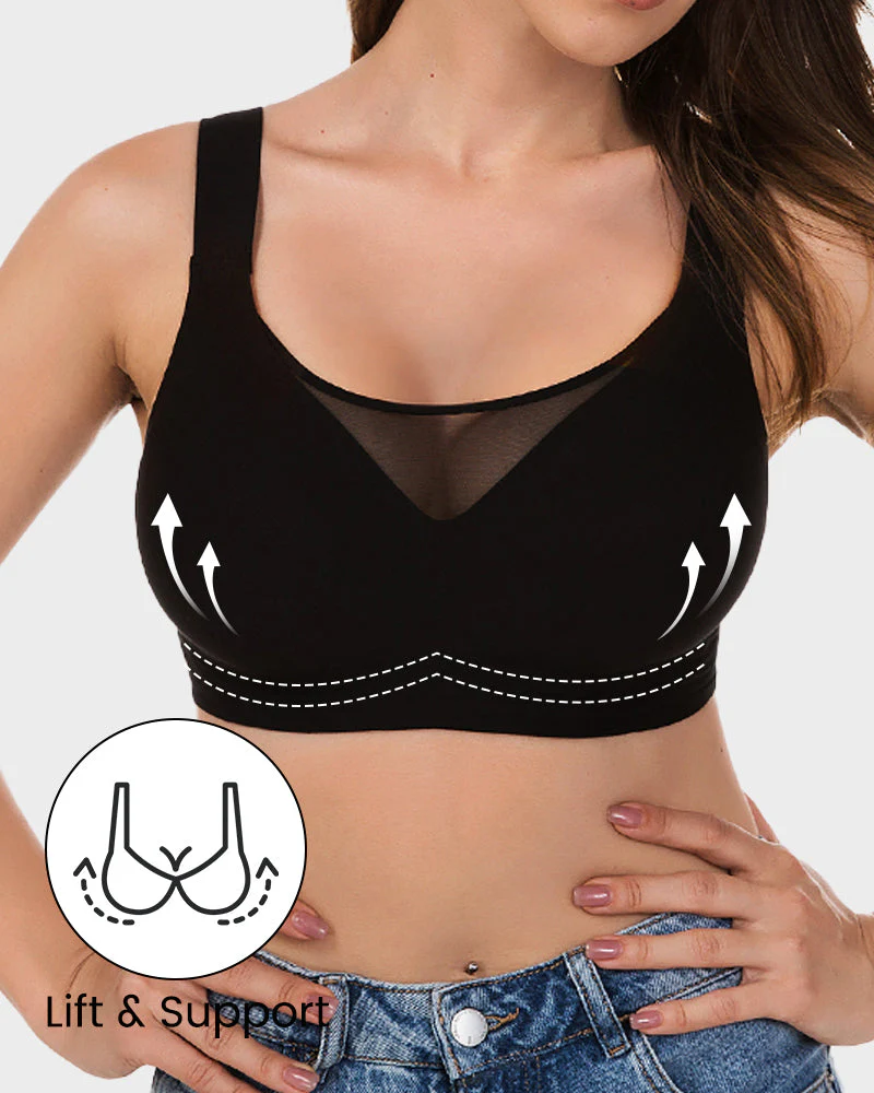 Mesh Front Contouring Bra - Image 14
