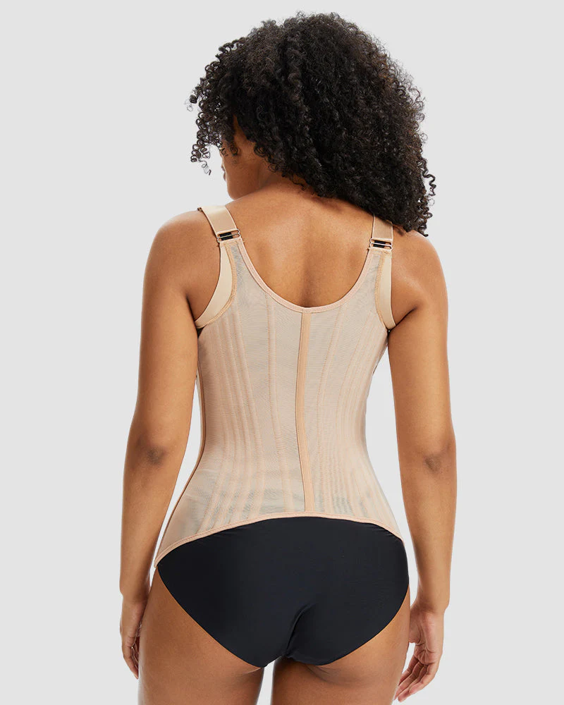 PowerMesh Double-Layer Waist Trainer Shapewear - Image 13