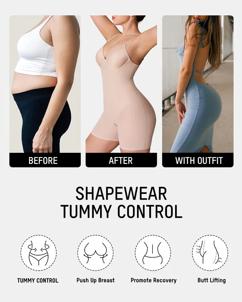 Seamless Full-Body Shaping Bodysuit - Image 15