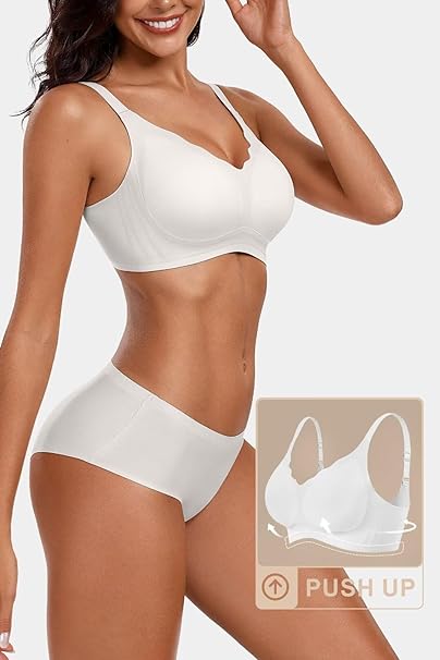 Seamless Wirefree Scalloped Bras - Image 19
