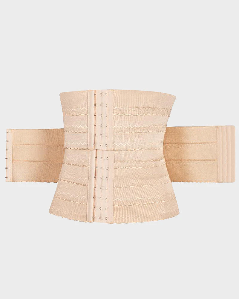 Segmented Waist Trainer Corset With Steel Bones - Image 9