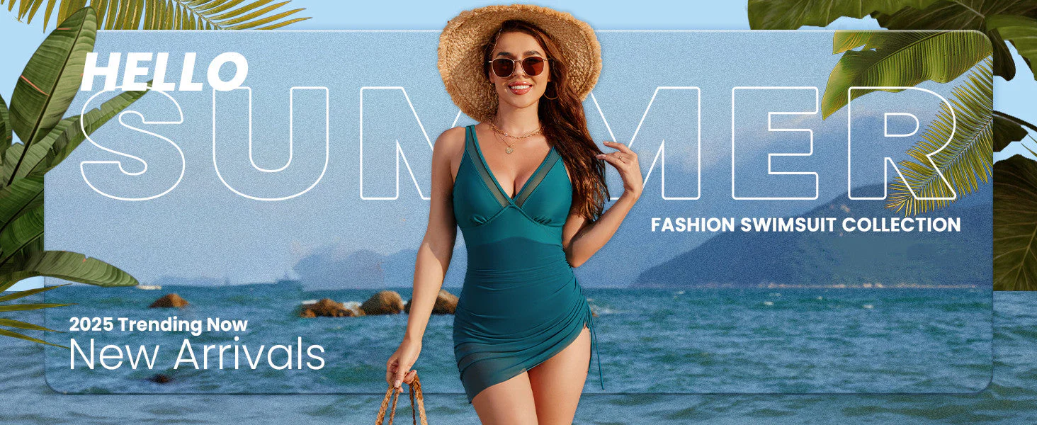 Slimming Mesh Sheer Sarong Wraps Bathing Suit - Image 27