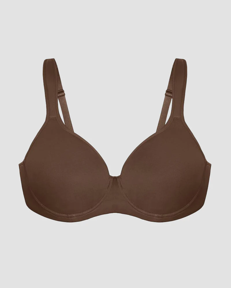 Soft Plus Size Full Coverage Unlined Minimizer Bra - Image 5