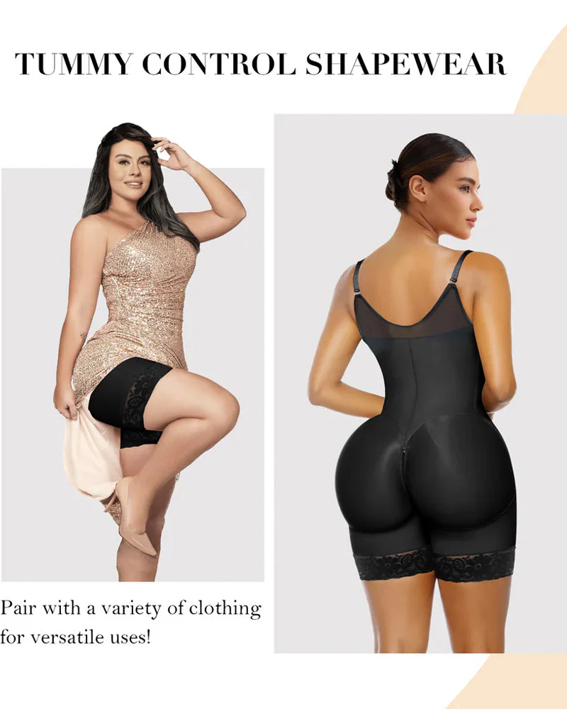 Tummy Control Butt Lifter Shaper with Zipper Crotch Fajas Colombianas - Image 8