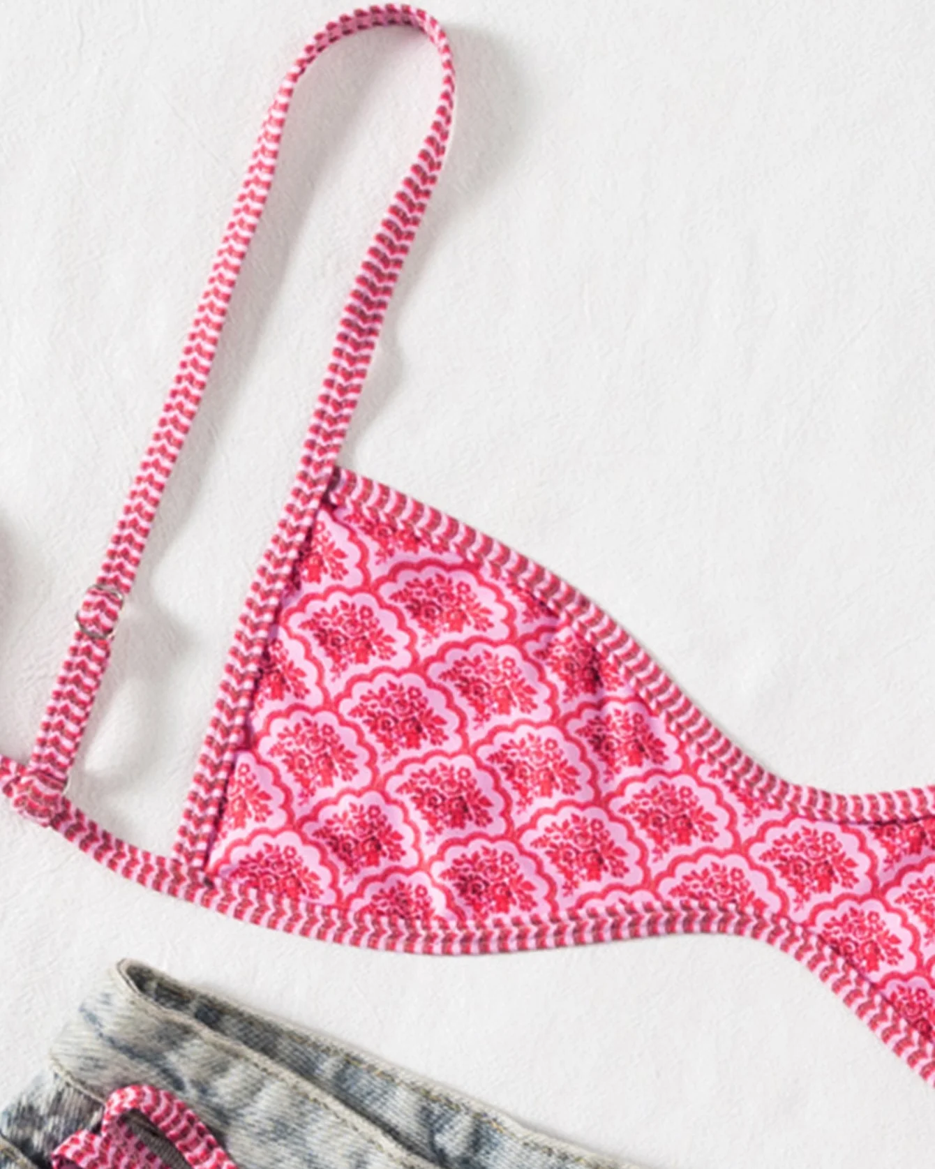 Two-Piece Set Women's Floral Print Bikini Set - Image 4