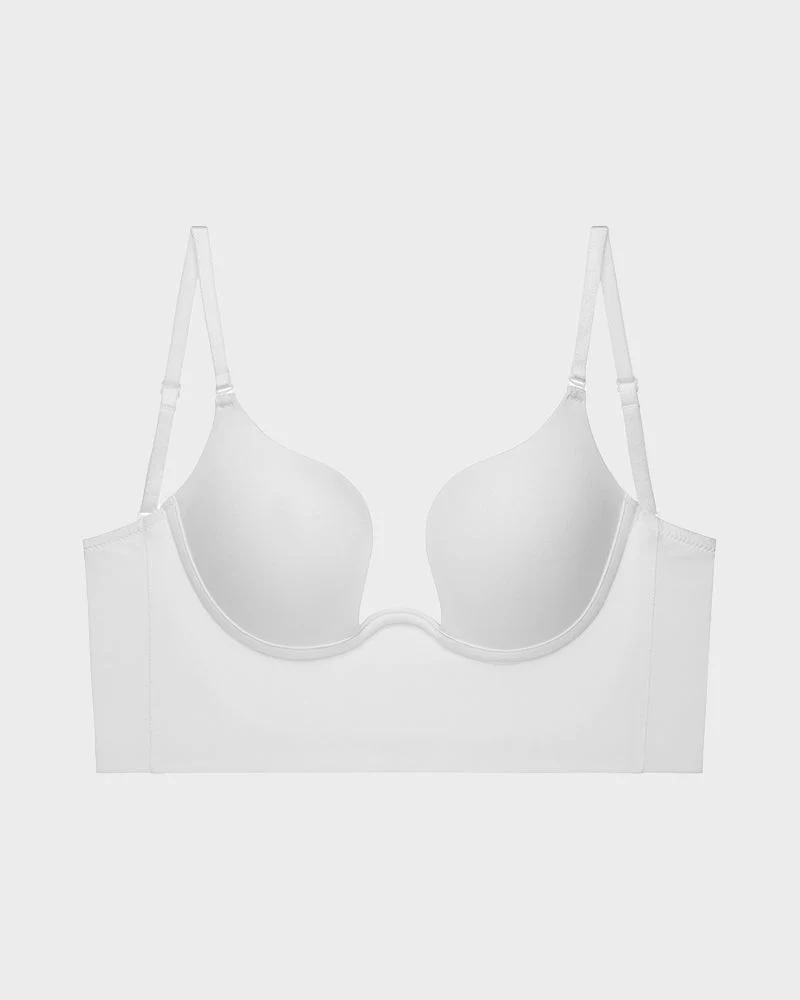 Low Cut U-Shaped Backless Bra - Image 12
