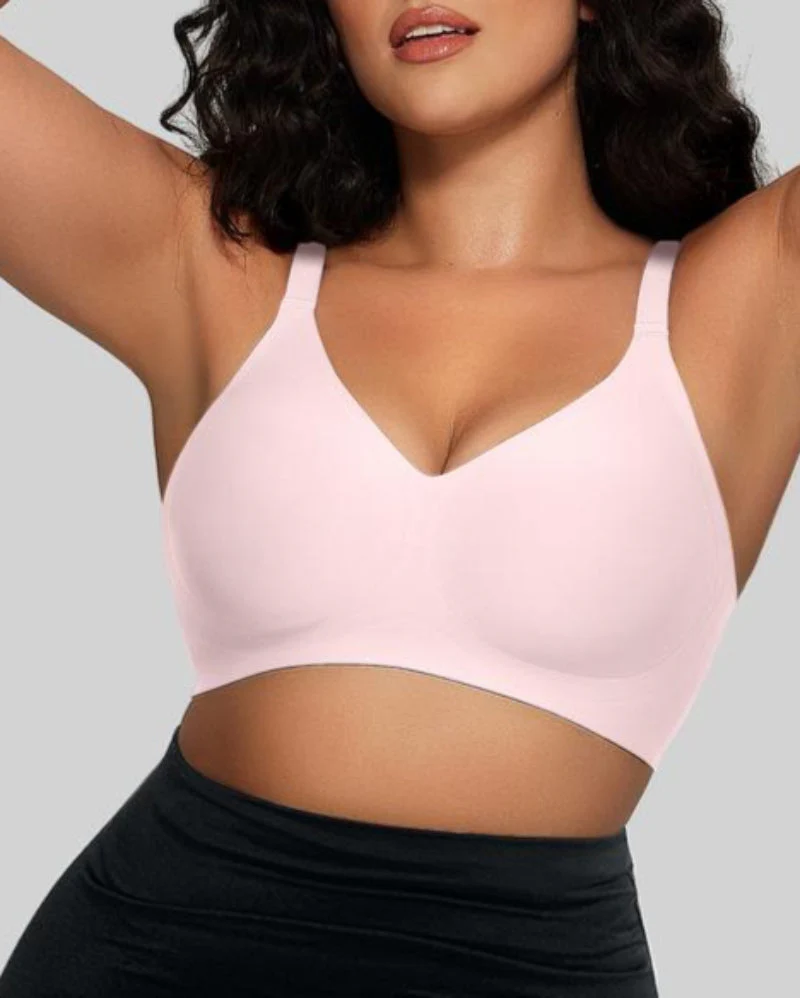 Women Comfortable Push Up Bras Wireless Seamless Full Coverage Bra - Image 12