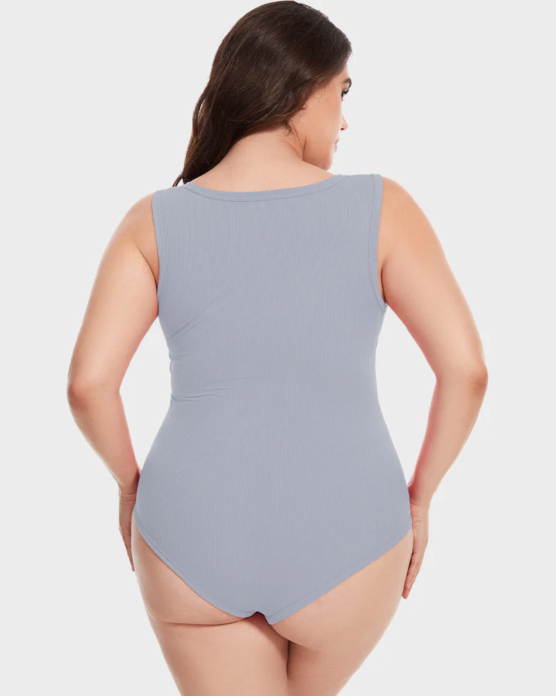 Sleeveless Tummy Control Tank Tops Bodysuits - Image 17