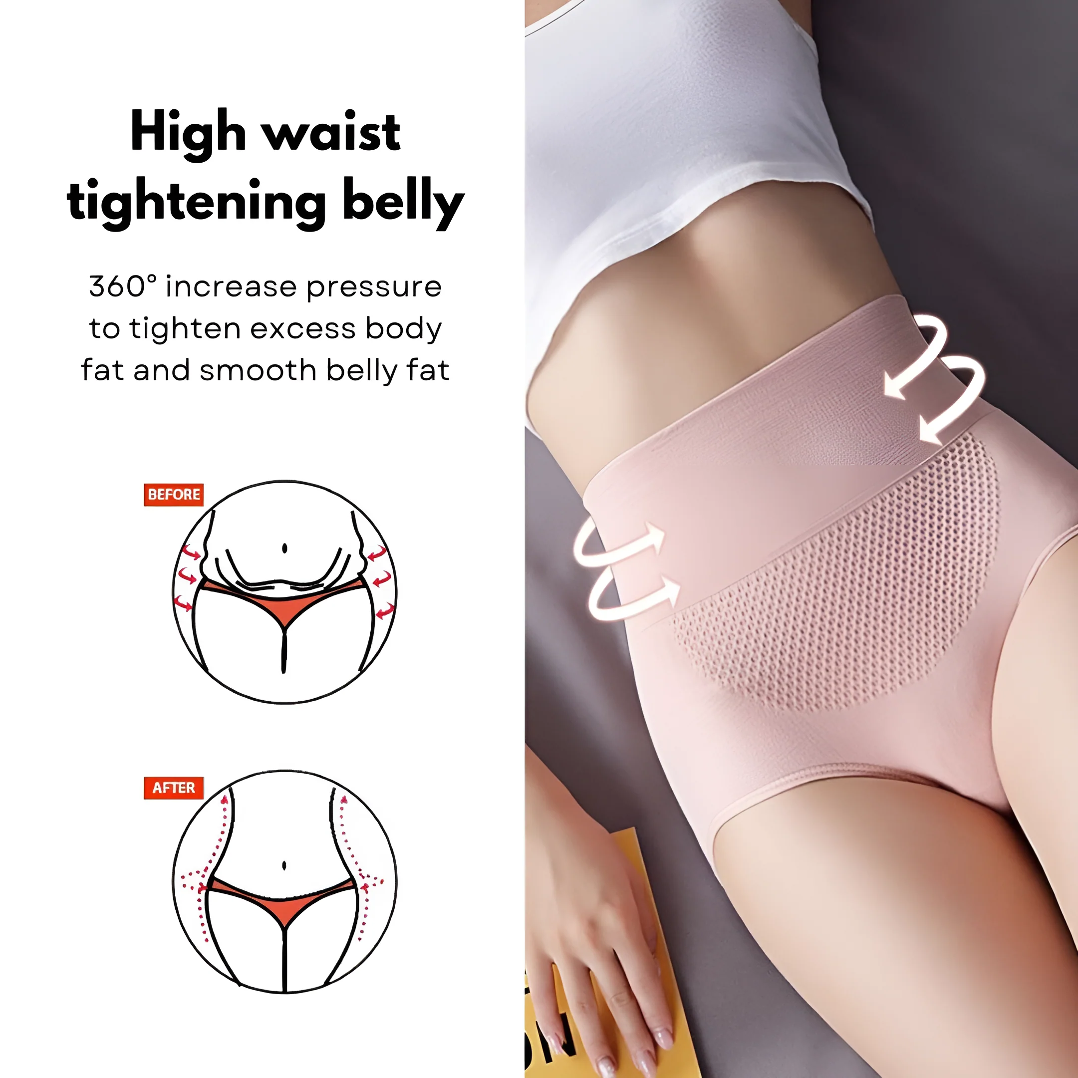 High-Waisted Tummy Support Underwear - Image 10