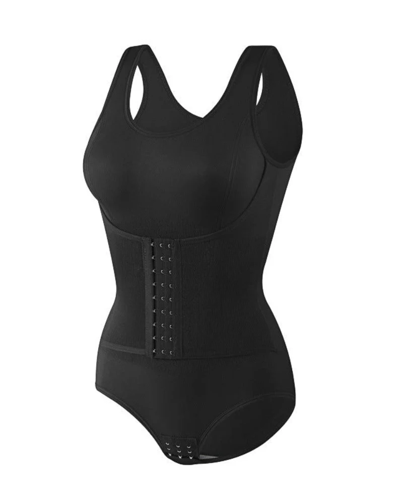 Women's One-Piece Shapewear Double-Layer Abdomen Control - Image 5