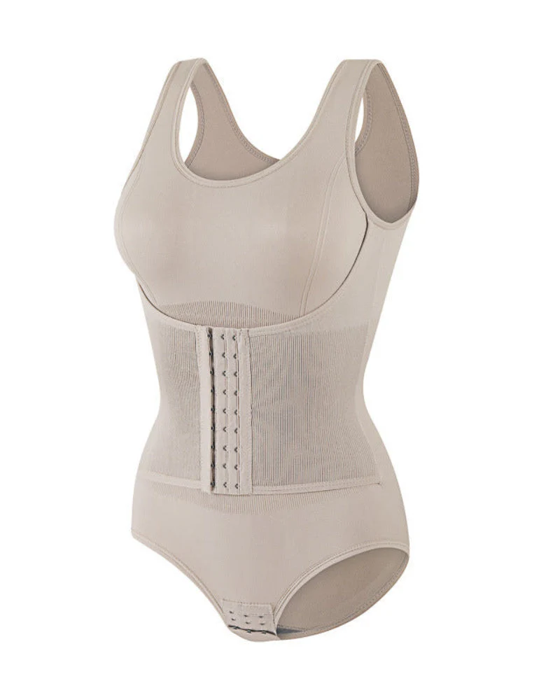 Women's One-Piece Shapewear Double-Layer Abdomen Control - Image 6