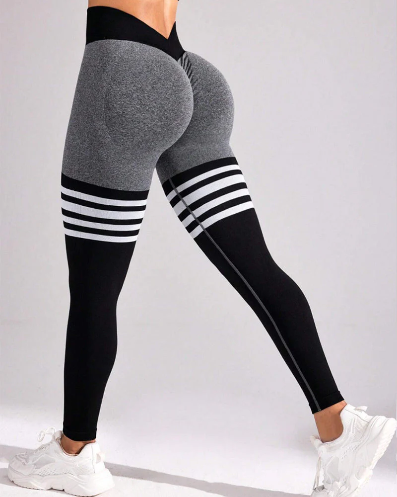 Scrunch Thigh-Highs Butt Lifting Workout Leggings - Image 26